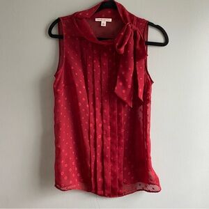 Banana Republic Scarlet Sleeveless Top